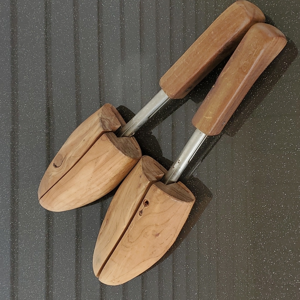 Vintage Wooden Shoe Trees